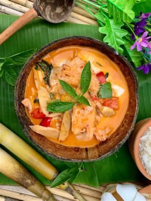  Gaeng Daeng Curry: Een Romige, Spicy Cocktail van Thai Aroma’s en Exotische Smaken!