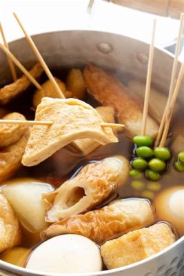  Oden: Een hartverwarmende kruidenbouillon vol rijke smaken en textuurcontrast!